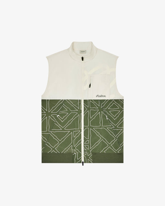 Finca Vest - Cream / Olivine Malbon Men
