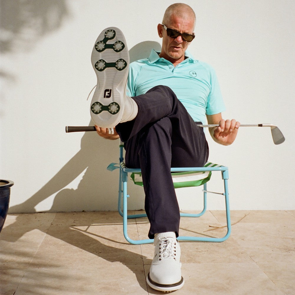 Malbon X Footjoy Traditions - White/White/White Malbon Men
