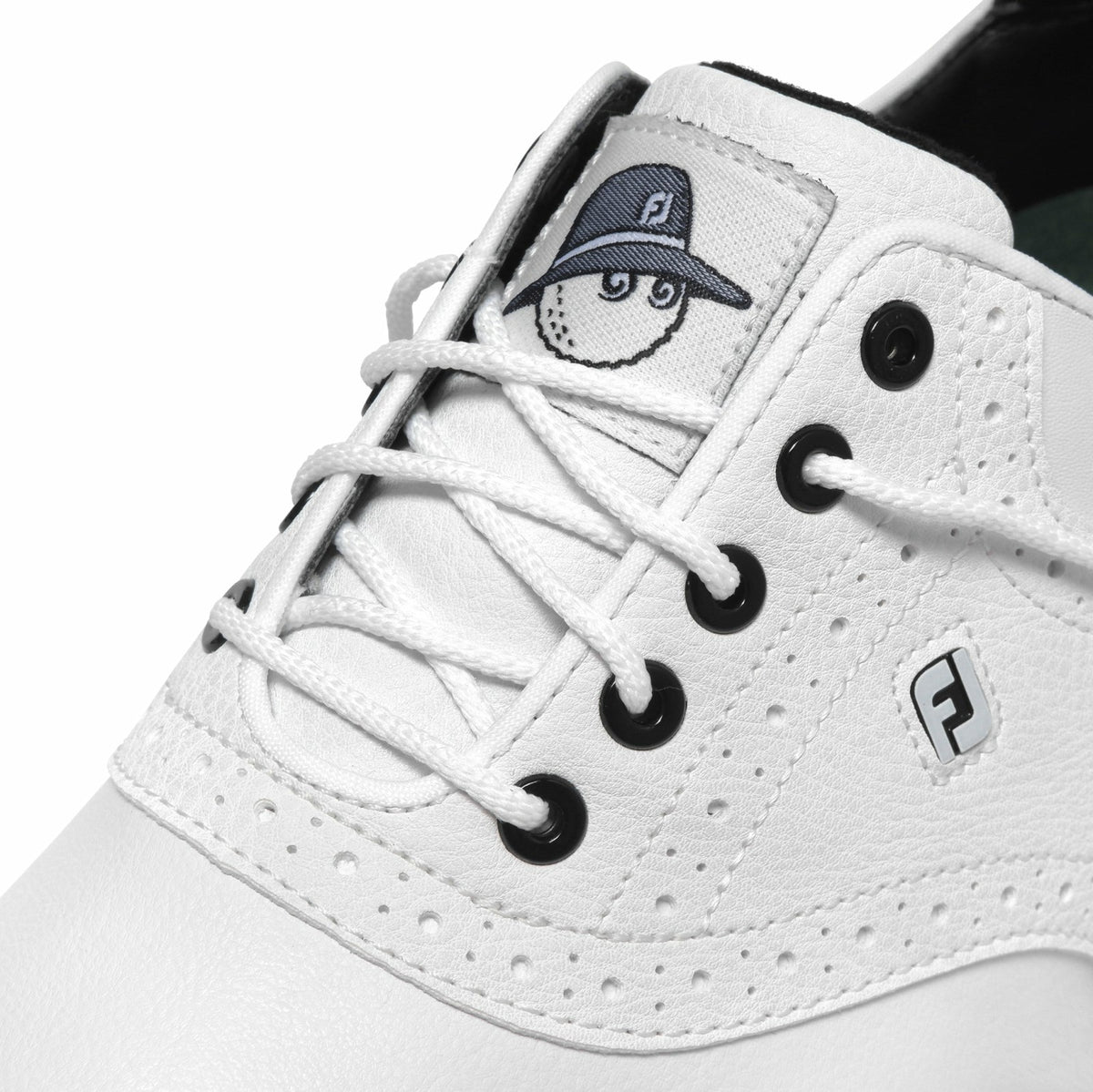 Malbon X Footjoy Traditions - White/White/White Malbon Men