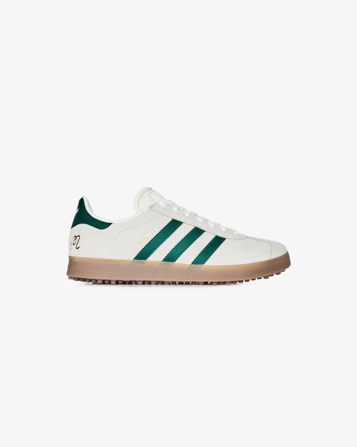 Malbon Gazelle Golf Shoe - Ivory / Malbon Green Malbon Men