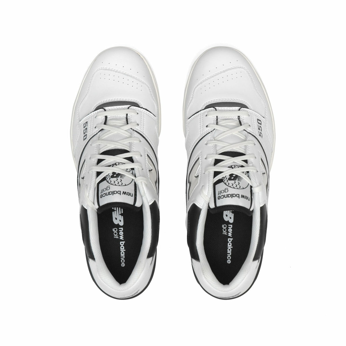 New Balance 550 Golf Shoe - White/Black Malbon Men