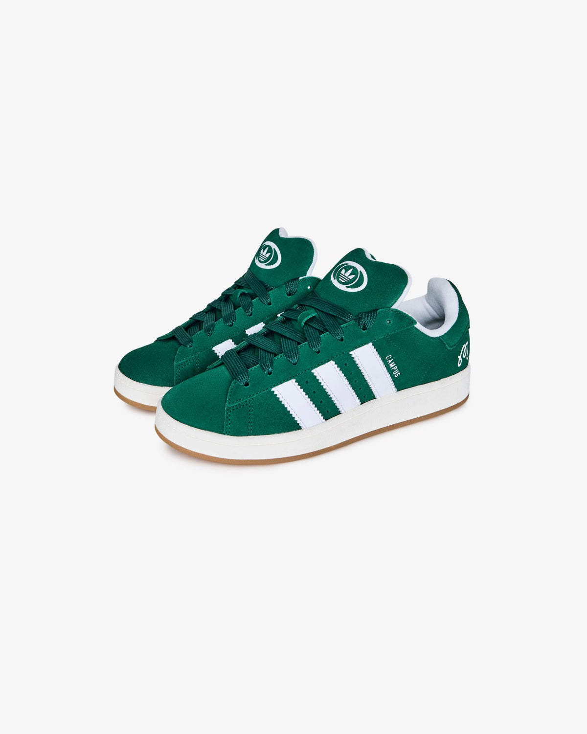 Malbon X Adidas Campus Golf Shoe - Dark Green Malbon Men