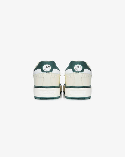 Course Golf Shoe - Ivory / Green Malbon Men