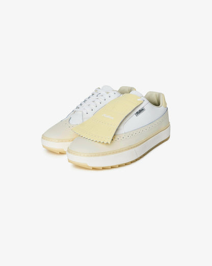 Course Golf Shoe - Ivory / Yellow Malbon Men