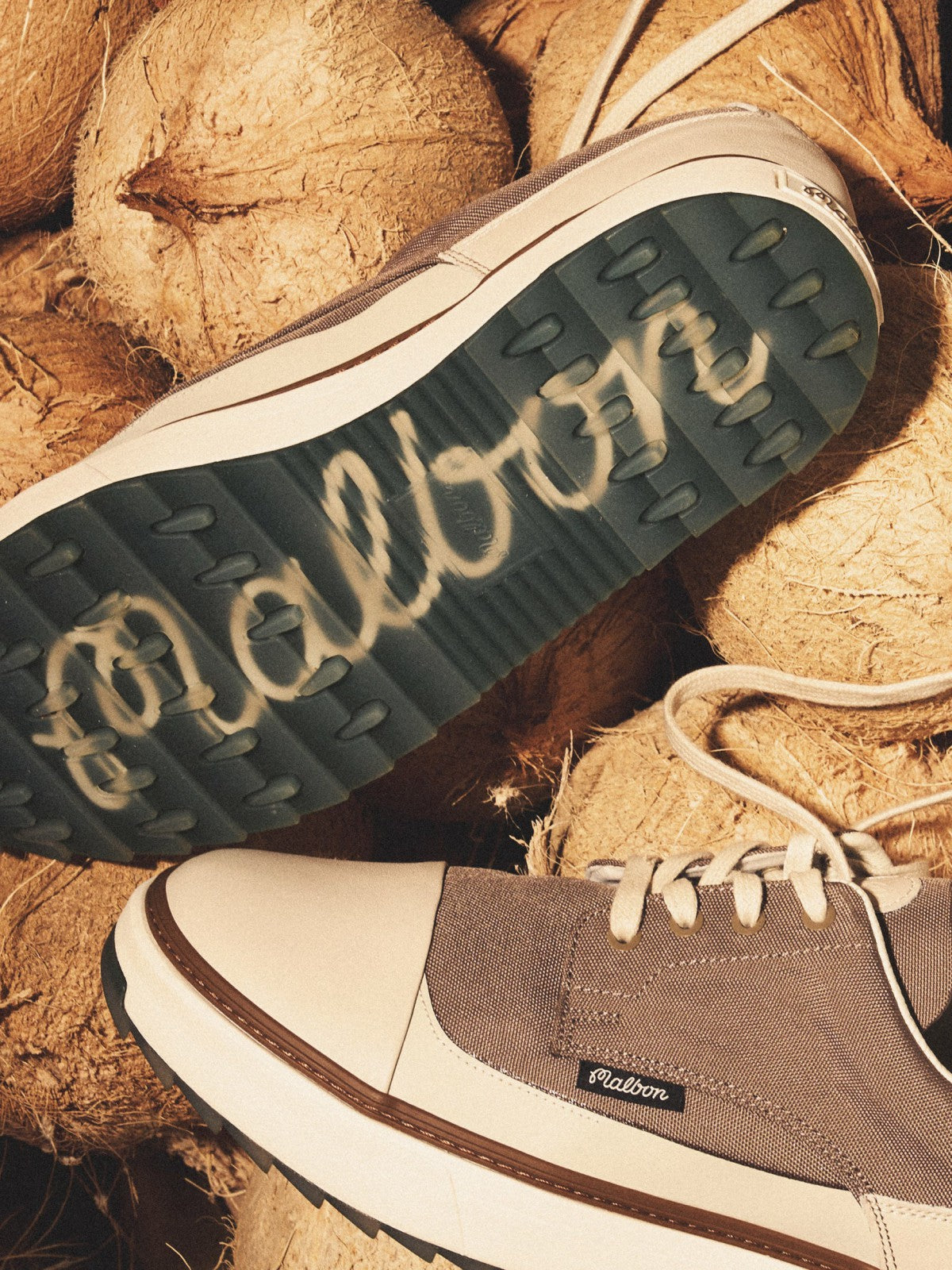 Derby Shoe - Taupe Malbon Men
