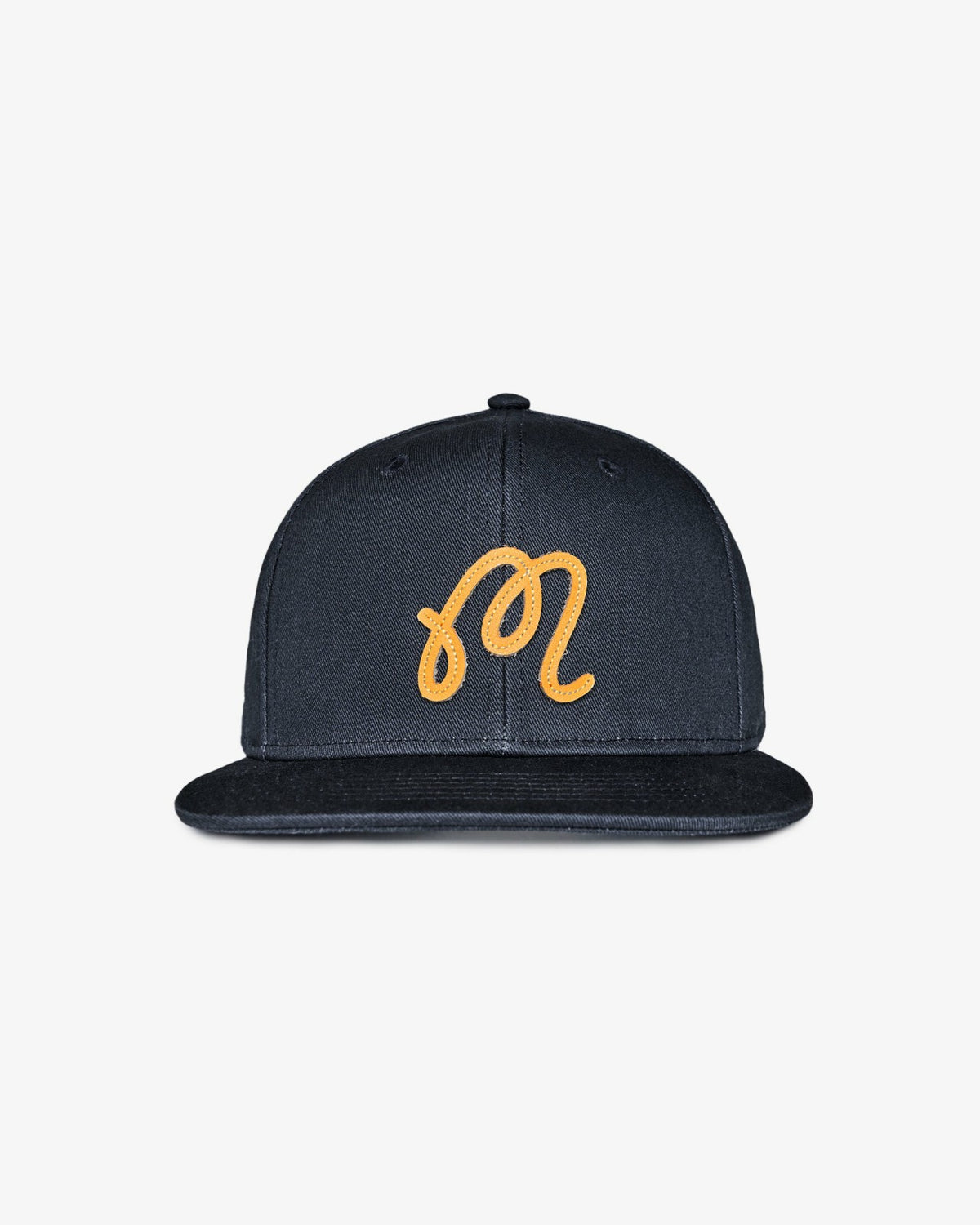 M Script Snapback - Blueberry Malbon Men