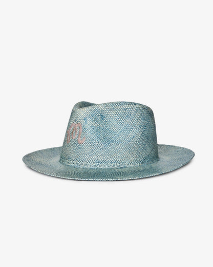Indigo Straw Hat - Indigo Malbon Men