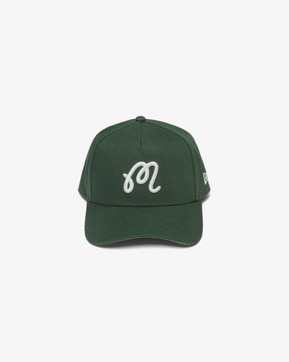 Malbon X New Era 9forty A-Frame M Script - Forest Malbon Men