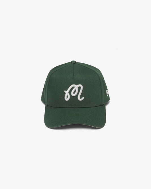 Malbon X New Era 9forty A-Frame M Script - Forest Malbon Men