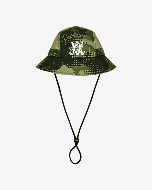 Arsham Stealth Bucket Hat - Olive Stealth Camo Malbon Men