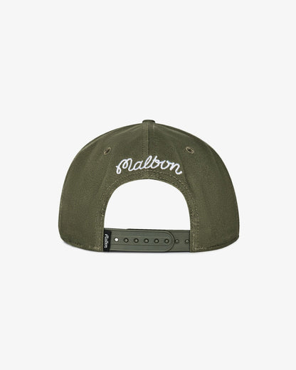 Benchmark Snapback - Military Green Malbon Men