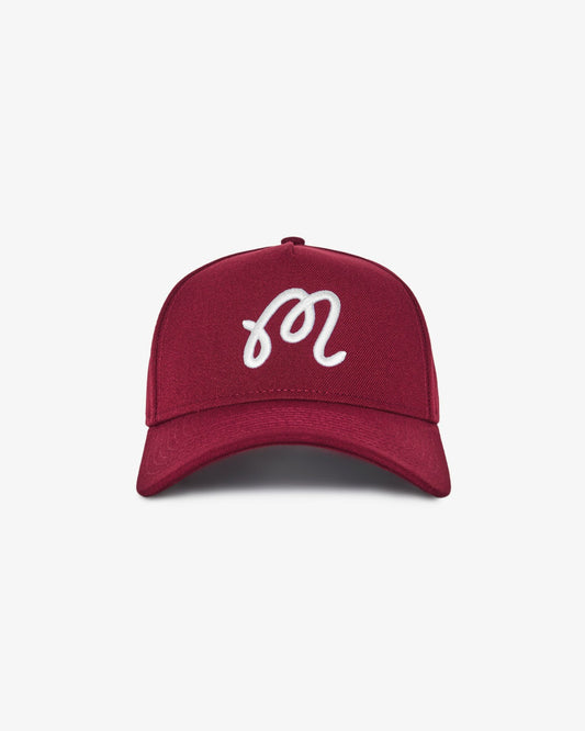 Malbon X New Era 9forty A-Frame M Script - Cardinal Malbon Men