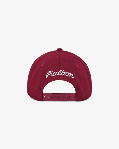 Malbon X New Era 9forty A-Frame M Script - Cardinal Malbon Men