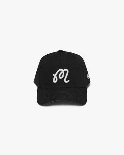 Malbon X New Era 9forty A-Frame M Script - Black Malbon Men