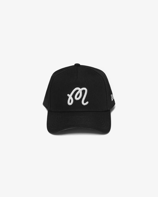 Malbon X New Era 9forty A-Frame M Script - Black Malbon Men