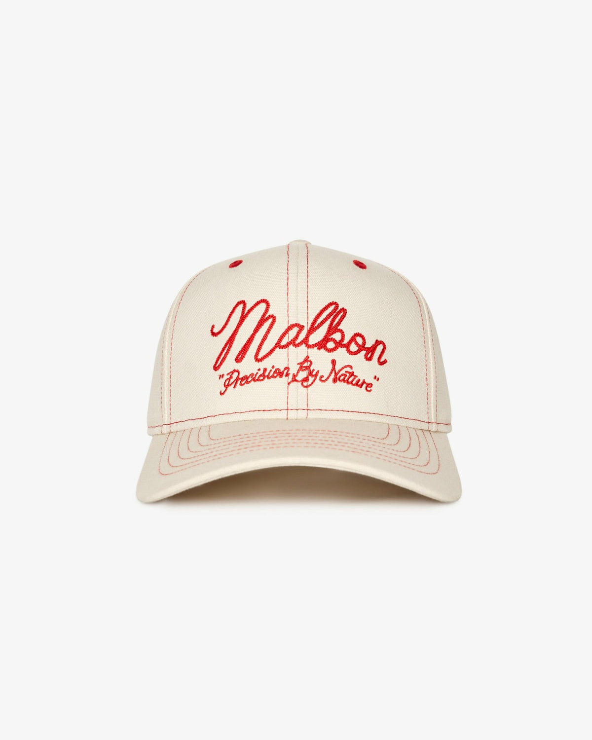 Precision Snapback - Ivory Malbon Men