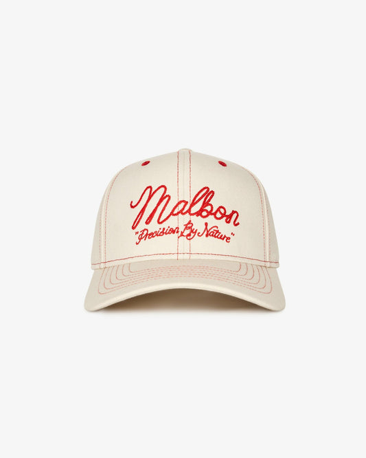 Precision Snapback - Ivory Malbon Men