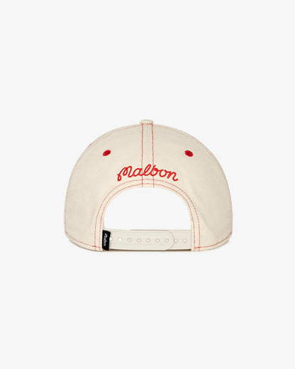 Precision Snapback - Ivory Malbon Men