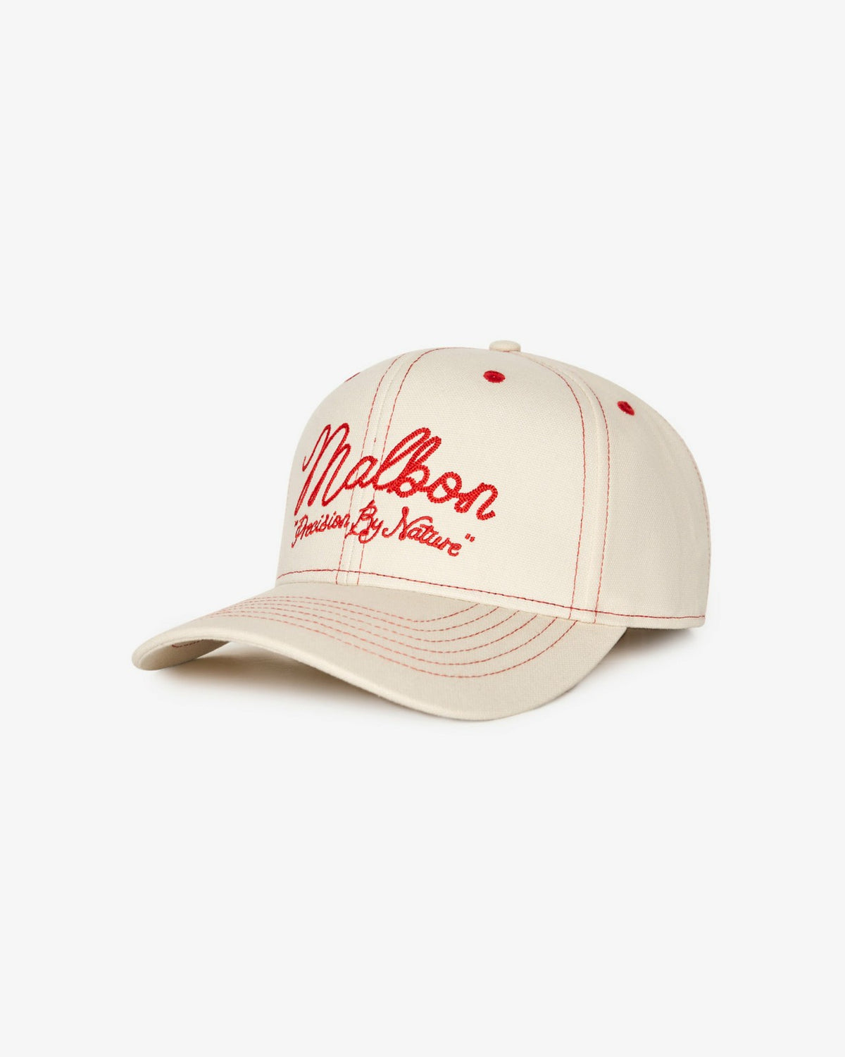 Precision Snapback - Ivory Malbon Men