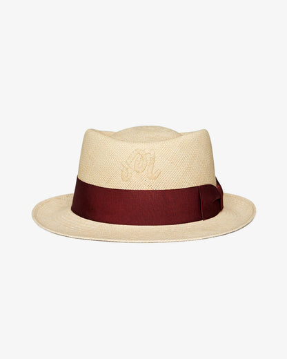 Anton Straw Hat - Straw Malbon Men