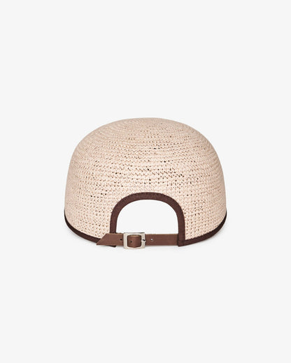 Ramon Straw Cap - Egret Malbon Men