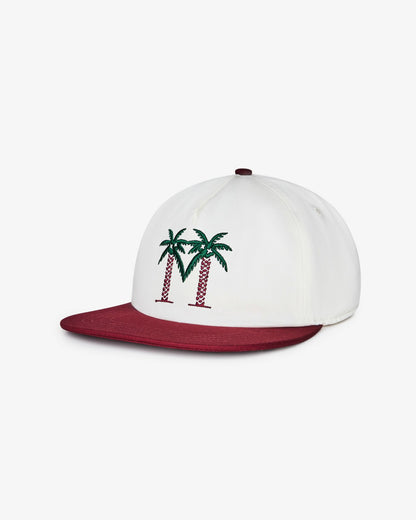 Palma Drive Snapback - Whisper White Malbon Men