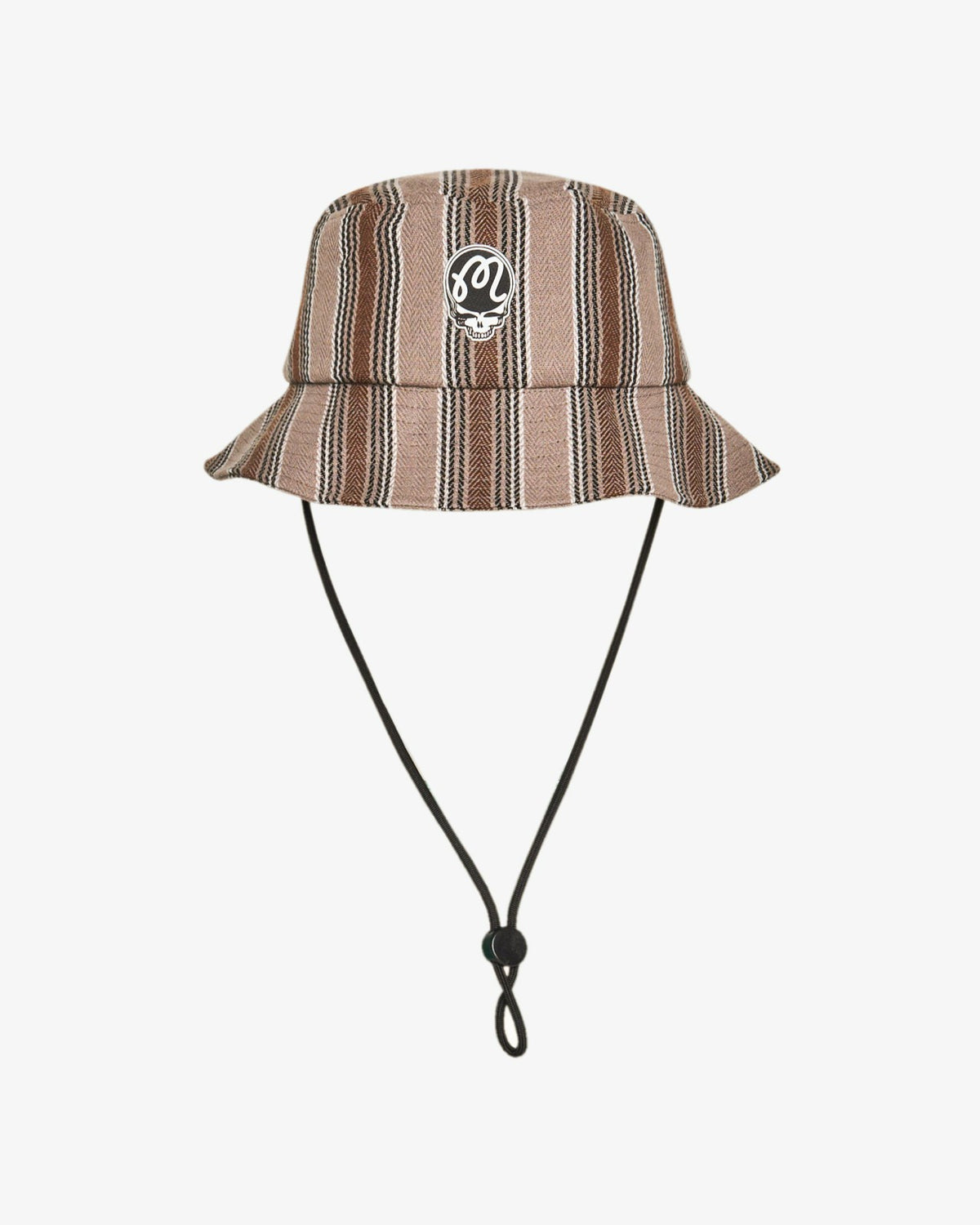 Grateful Stealie Blanket Bucket Hat - Brown Malbon Men