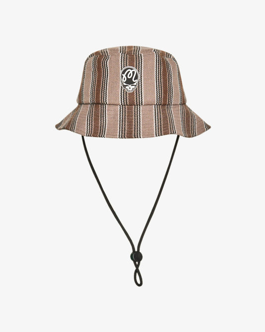 Grateful Stealie Blanket Bucket Hat - Brown Malbon Men