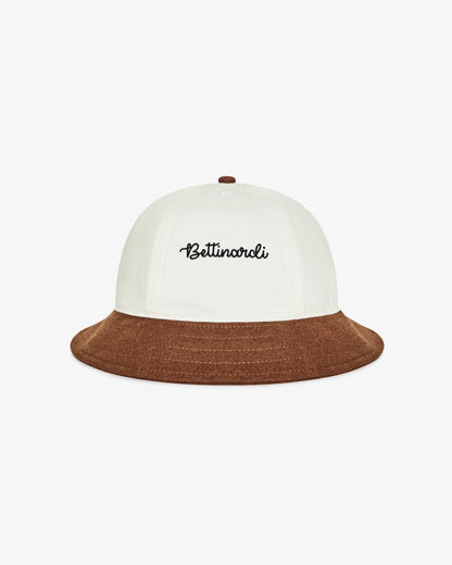 Bettindardi Bell Bucket Hat - Egret Malbon Men