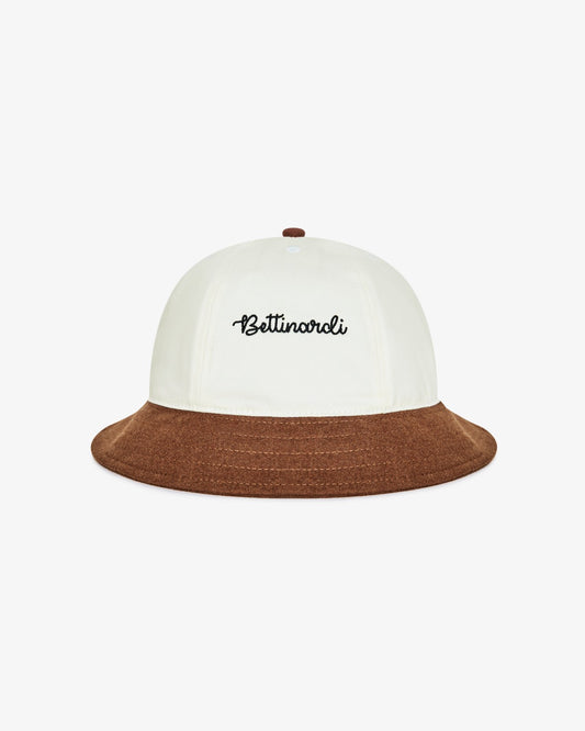 Bettindardi Bell Bucket Hat - Egret Malbon Men