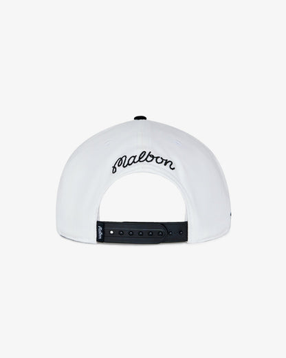 Stallion Snapback - White / Black Malbon Men