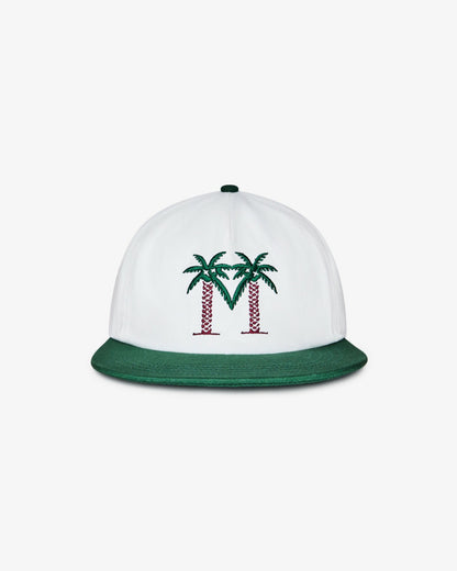Palma Drive Snapback - Bright White Malbon Men