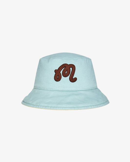 Reversible Velasco Bucket Hat - Wax Yellow / Surf Spray Malbon Men
