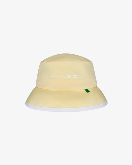 Performance Tech Bucket Hat - Mellow Yellow Malbon Men