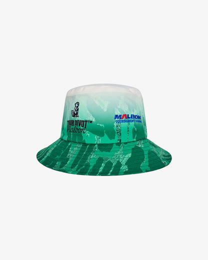 Sponsors Bucket Hat - Divot Camo Jungle Gradient Malbon Men