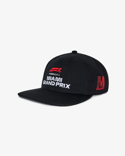 Grand Prix Tune-Up Snapback - Black Malbon Men