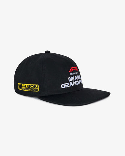 Grand Prix Tune-Up Snapback - Black Malbon Men
