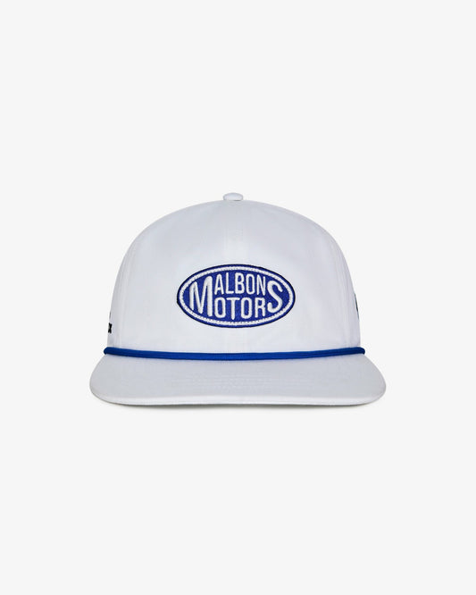 Grand Prix Speed Shop Rope Hat - White Malbon Men