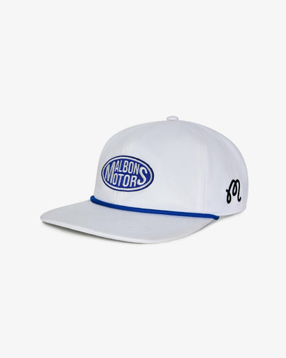Grand Prix Speed Shop Rope Hat - White Malbon Men