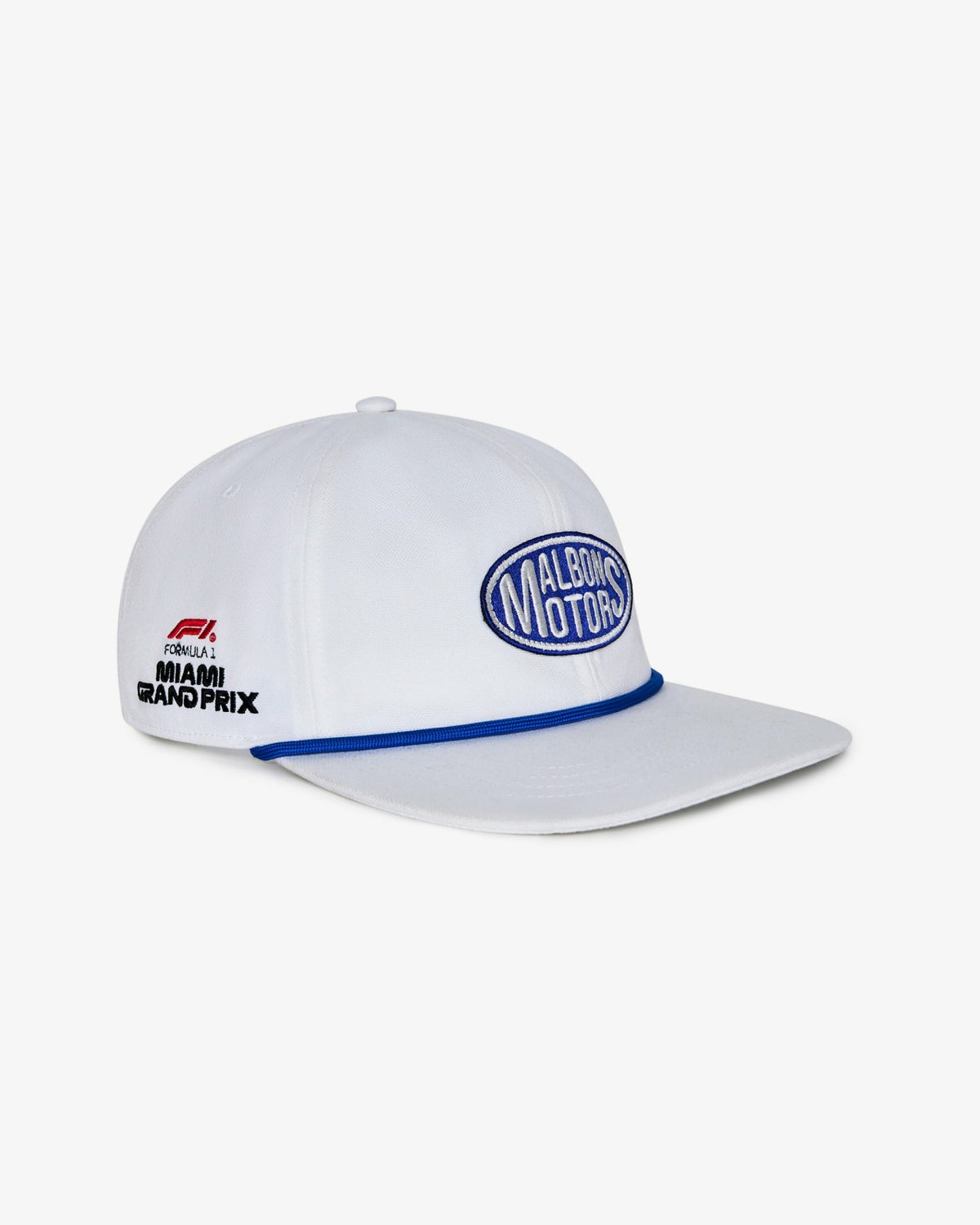 Grand Prix Speed Shop Rope Hat - White Malbon Men