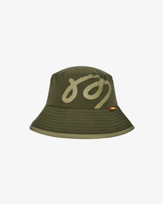 Ripstop Bucket Hat - Dark Olive Malbon Men