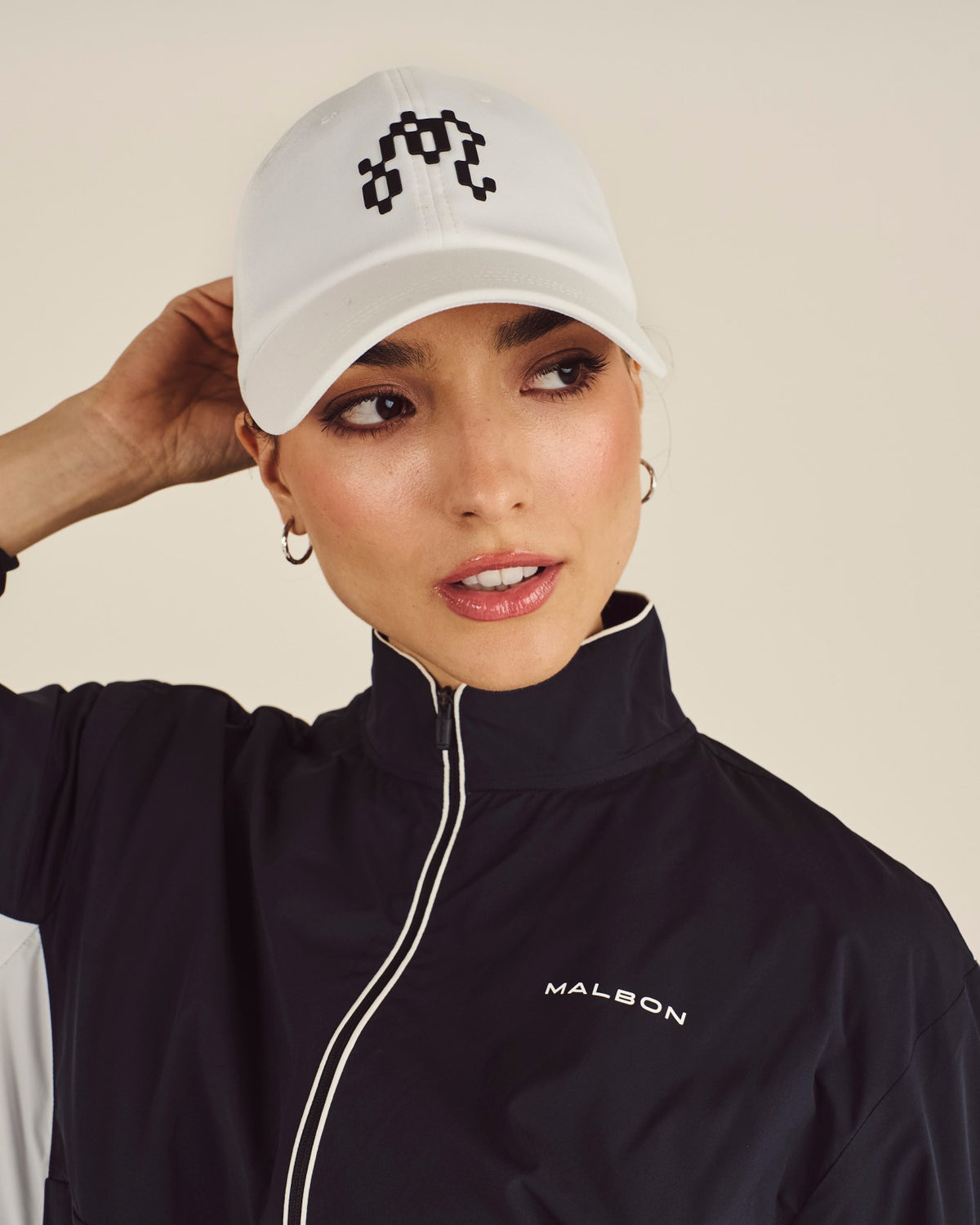 Ceri Dad Hat - White Malbon Men