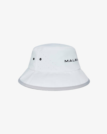 Performance Tech Bucket Hat - White Malbon Men