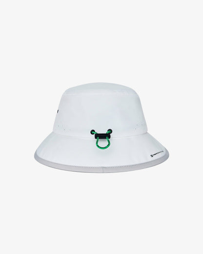 Performance Tech Bucket Hat - White Malbon Men