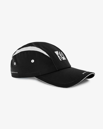 Performance Mesh Panel Bungee Hat - Black Malbon Men