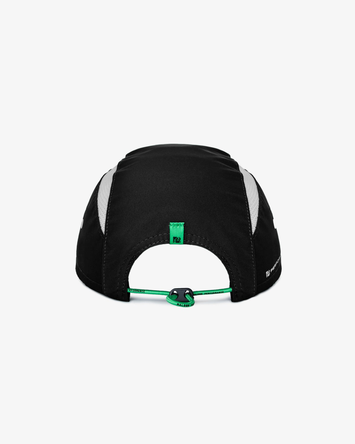 Performance Mesh Panel Bungee Hat - Black Malbon Men