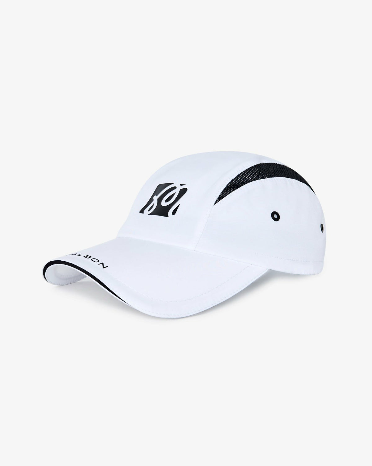 Performance Mesh Panel Bungee Hat - White / Silver Malbon Men
