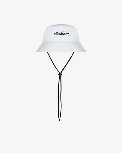 Malbon Bucket Hat - White Malbon Men