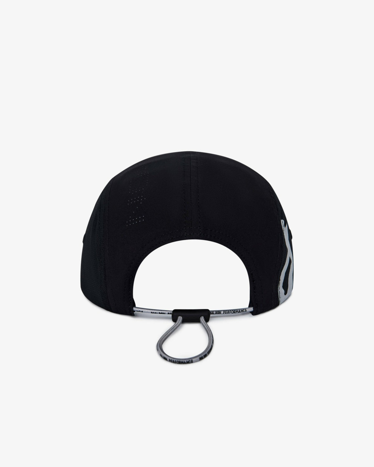 Mrc 5 Panel Camper Hat - Jet Black Malbon Men