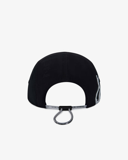 Mrc 5 Panel Camper Hat - Jet Black Malbon Men